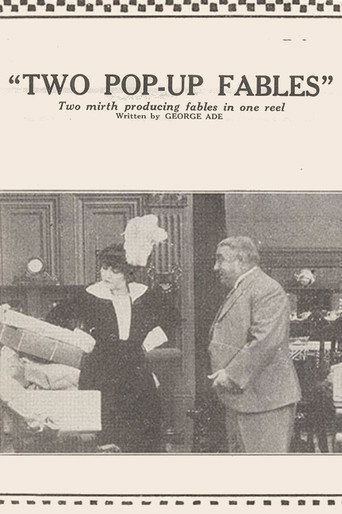 Movie poster for Two Pop-Up Fables (1914)