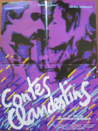 Movie poster for Contes clandestins (1985)