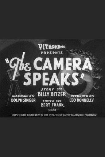 Movie poster for The Camera Speaks (1934)