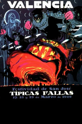 Movie poster for Fallas de Valencia (1929)