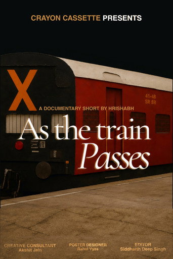 Movie poster for As The Train Passes (2026)