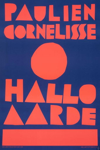 Movie poster for Paulien Cornelisse: Hallo Aarde (2013)