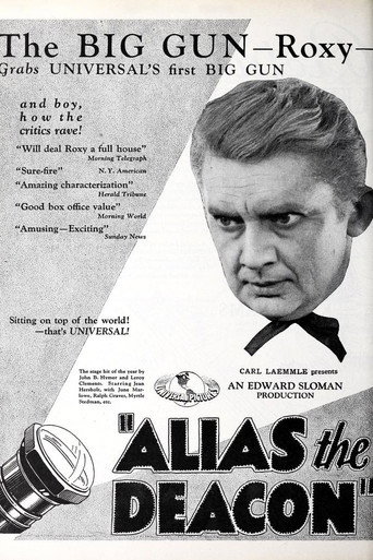 Movie poster for Alias The Deacon (1927)