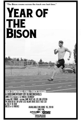 Movie poster for Year of The Bison: A portrait of Nick Symmonds In his Final Track Season (2018)