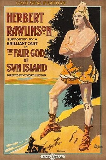 Movie poster for The Fair God of Sun Island (1915)