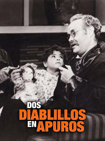 Movie poster for Dos diablitos en apuros (1957)