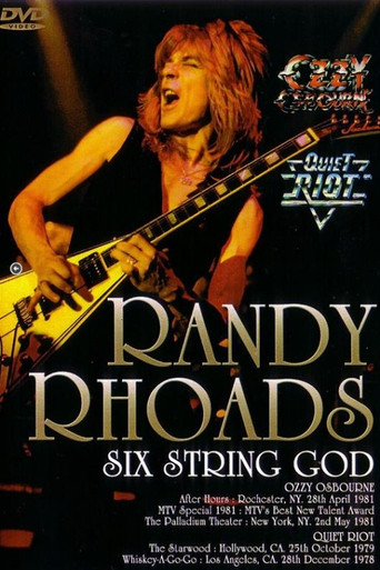 Movie poster for Randy Rhoads – Six String God (2006)