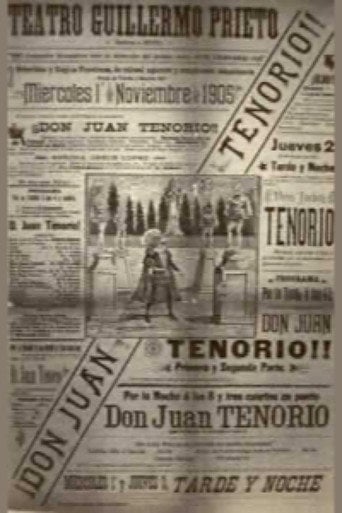 Movie poster for Don Juan Tenorio (1898)