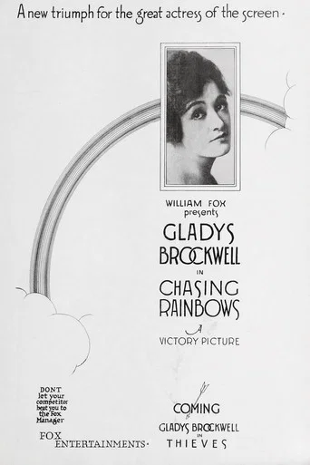 Movie poster for Chasing Rainbows (1919)