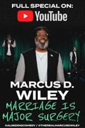 Movie poster for Marcus D. Wiley: Marriage Is Major Surgery (2025)