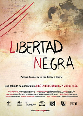 Movie poster for Libertad negra (2016)