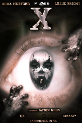 Movie poster for X (2024)