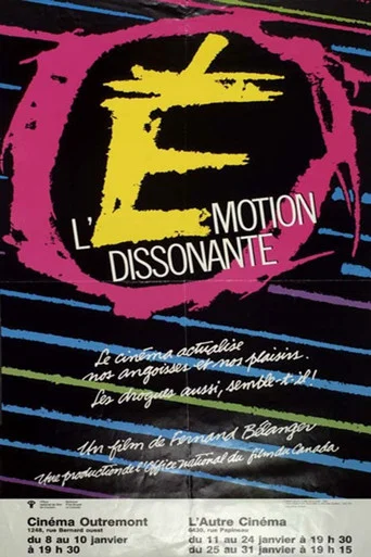 Movie poster for L'Émotion dissonante (1984)