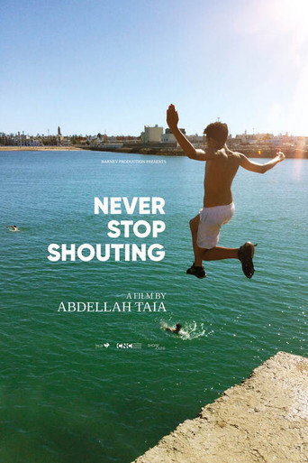 Movie poster for Never Stop Shouting (2023)