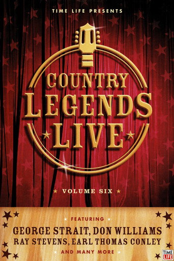 Time-Life: Country Legends Live, Vol. 6 poster