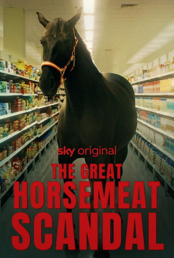 Movie poster for The Great Horsemeat Scandal (2024)