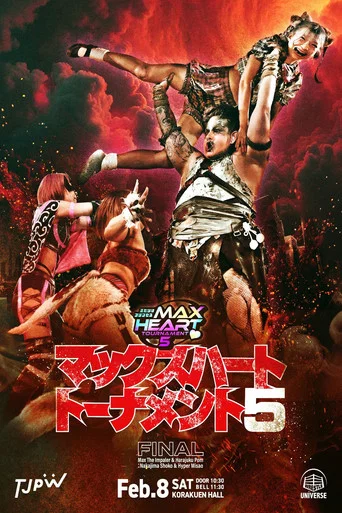 Movie poster for TJPW The 5th "Futari wa Princess" Max Heart Tournament ~ Finals (2025)