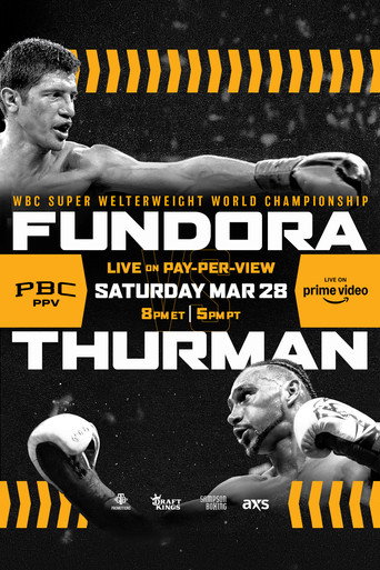 Movie poster for Sebastian Fundora vs. Keith Thurman (2026)