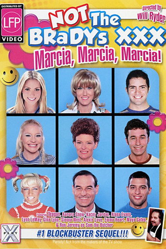 Movie poster for Not The Bradys XXX: Marcia, Marcia, Marcia! (2008)