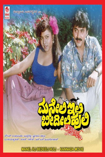 Movie poster for Maneli Ili Beedili Huli (1990)