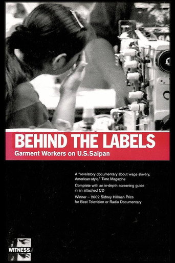 Movie poster for Behind the Labels