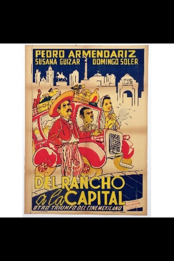 Movie poster for Del rancho a la capital (1942)