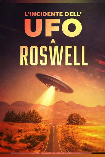 Movie poster for The UFO Crash at Roswell (2023)