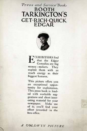 Movie poster for Get Rich Quick Edgar (1920)