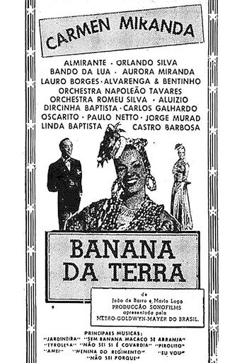 Movie poster for Banana-da-Terra (1939)