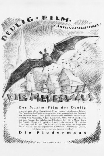 Movie poster for Die Fledermaus (1923)