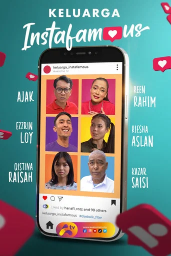 Movie poster for Keluarga Instafamous (2021)
