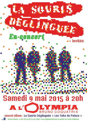Movie poster for La Souris Déglinguée + invités à l'Olympia 35 ans (2015)