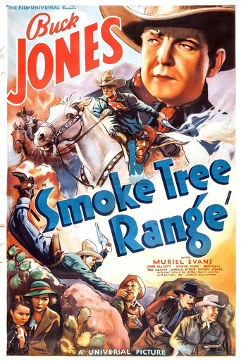 Movie poster for Smoke Tree Range (1937)
