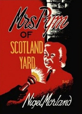 Movie poster for Mrs Pym of Scotland Yard (1940)