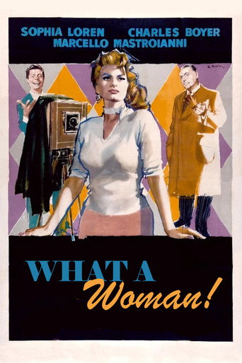 Movie poster for What a Woman! (1956)
