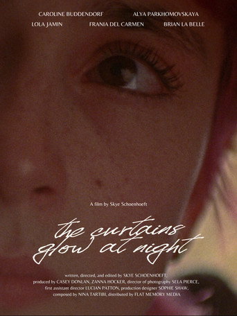 Movie poster for The Curtains Glow At Night (2024)
