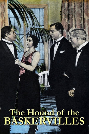 Movie poster for The Hound of the Baskervilles (1921)