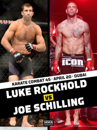 Karate Combat 45: Rockhold vs. Schilling poster