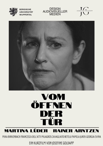 Movie poster for Vom Öffnen der Tür (2025)