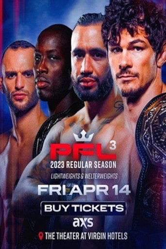 Movie poster for PFL 2023 #3: Regular Season - Aubin-Mercier vs. Burgos (2023)
