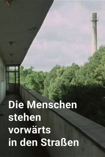 Movie poster for Die Menschen stehen vorwärts in den Straßen (1987)