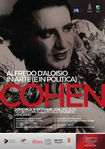 Movie poster for Alfredo D'Aloisio in arte (e in politica) Cohen (2018)