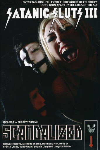 Movie poster for Satanic Sluts III: Scandalized (2009)