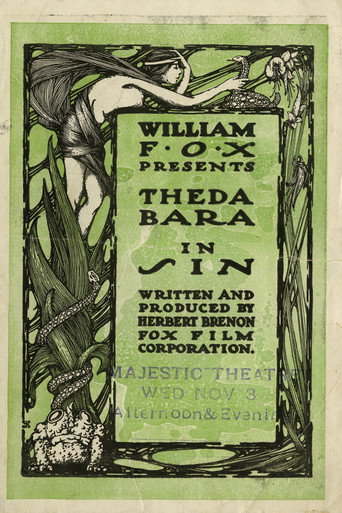 Movie poster for Sin (1915)