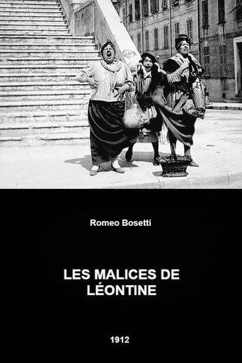 Movie poster for Léontine’s Pranks (1912)