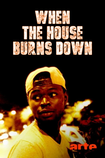 Movie poster for When the House Burns Down (2022)