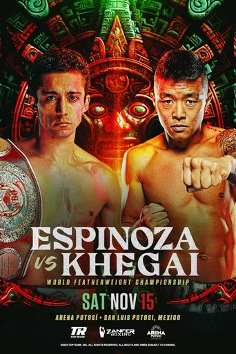 Movie poster for Rafael Espinoza vs. Arnold Khegai (2025)
