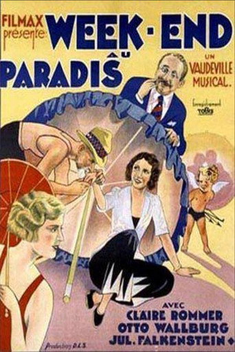 Movie poster for Weekend in Paradise (1931)