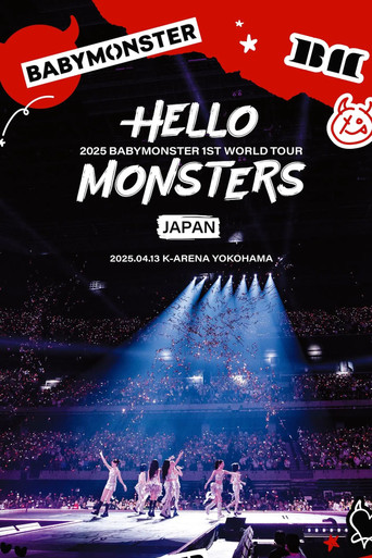 BABYMONSTER 1ST WORLD TOUR ＜HELLO MONSTERS＞ IN JAPAN poster