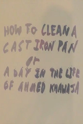 Movie poster for How to Clean a Cast Iron Pan (2012)